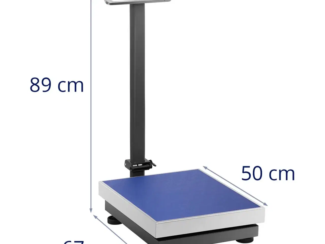 Billede 5 - Industrivægt – 150 kg / 20 g – 50 x 40 cm