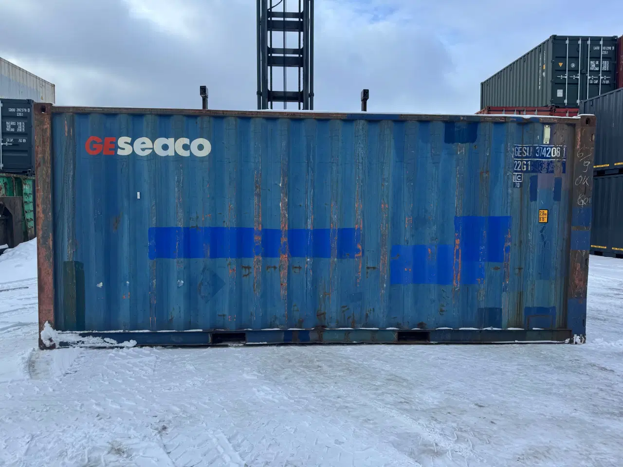 Billede 5 - Brugt 20 fods Isoleret Container- ID:GESU-374208-1