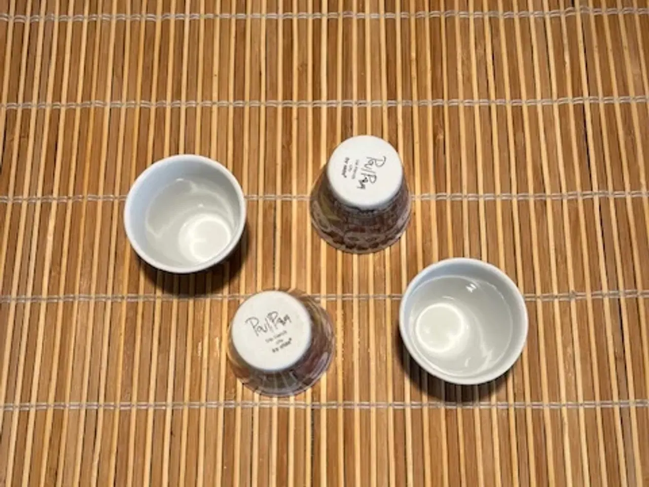 Billede 2 - 4 stk. Poul Pava "Be Friends" æggebægre - som nye