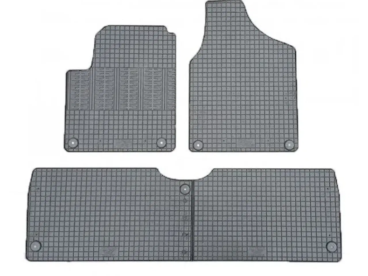 Billede 1 - Gummimåtter Seat Alhambra, VW Sharan II 2010- 5. pers