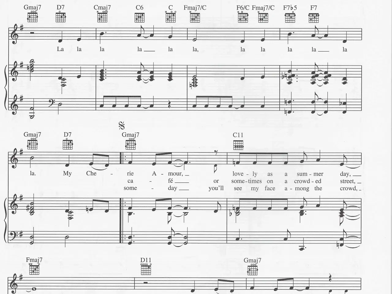 Billede 4 - Noder Sangbog