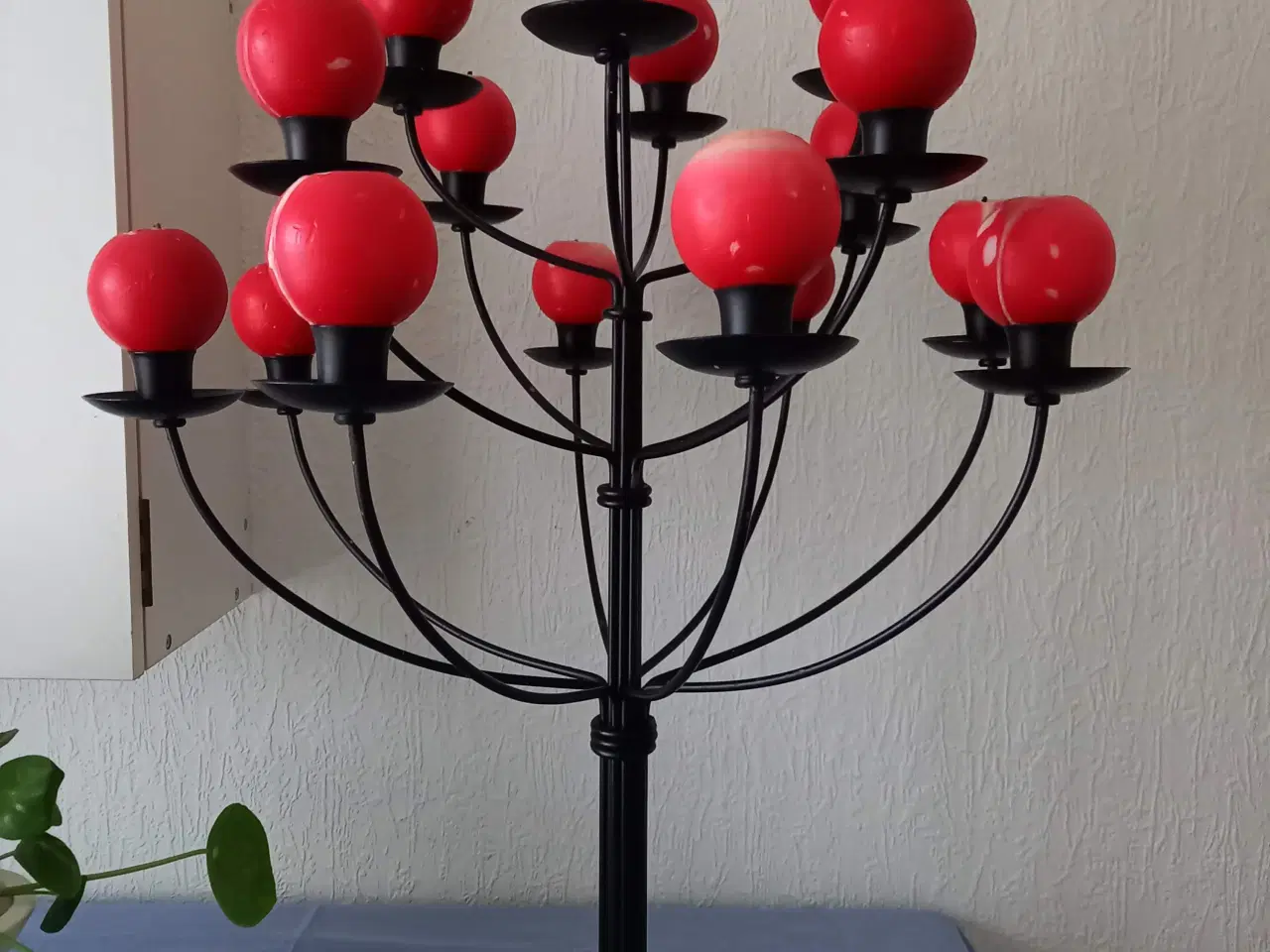 Billede 1 - Retro 17armet lysestage