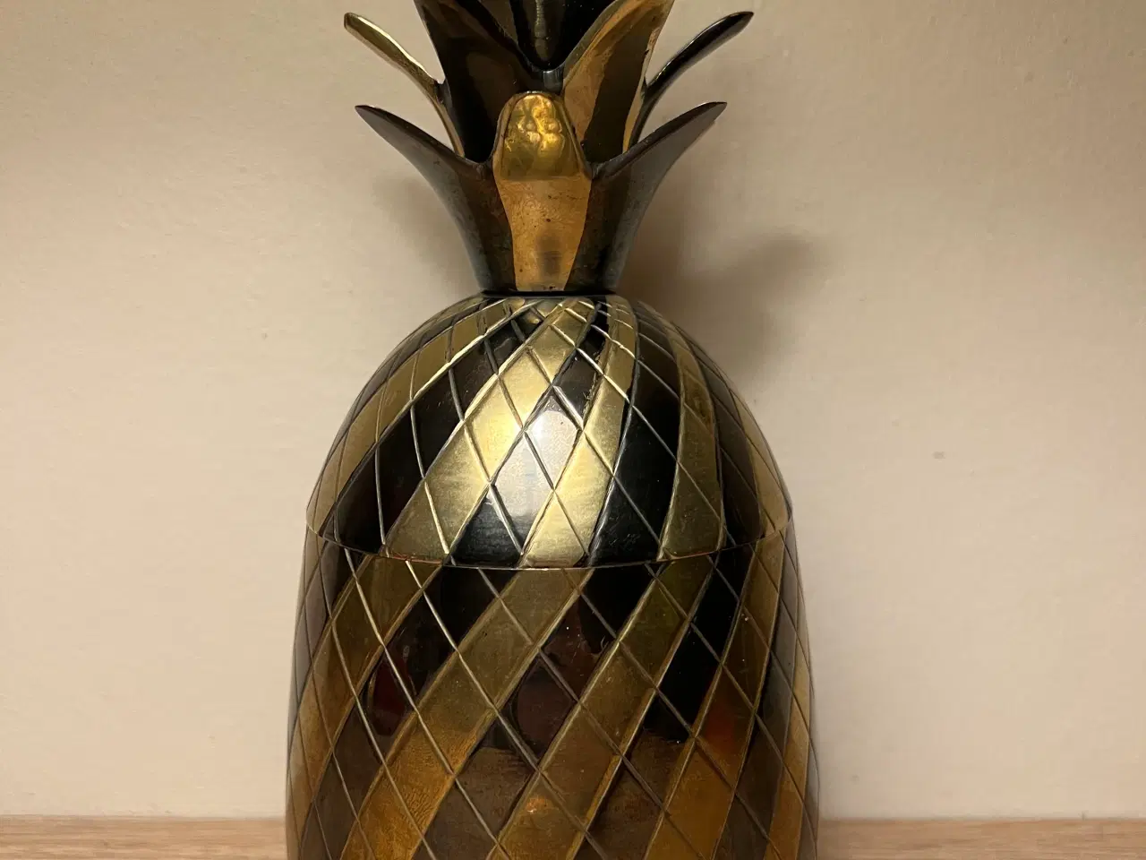 Billede 1 - Smuk Maison Jansen ananas isspand fra 60’erne