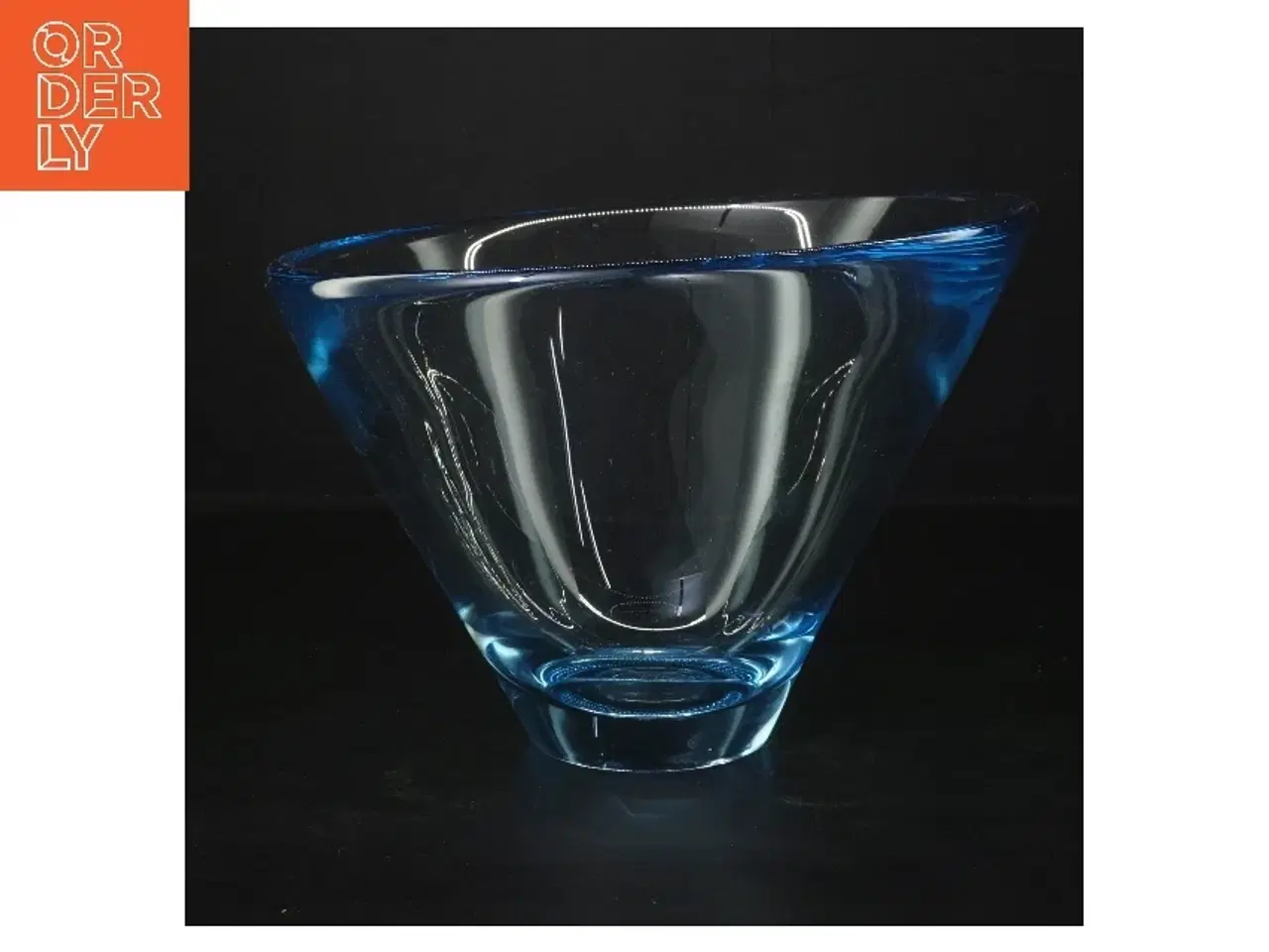 Billede 1 - Glas skål holmegaard (str. Ø 23 cm)