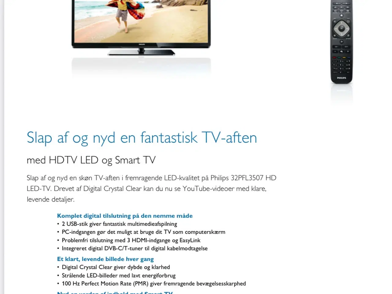 Billede 7 - Philips smart led tv 32”