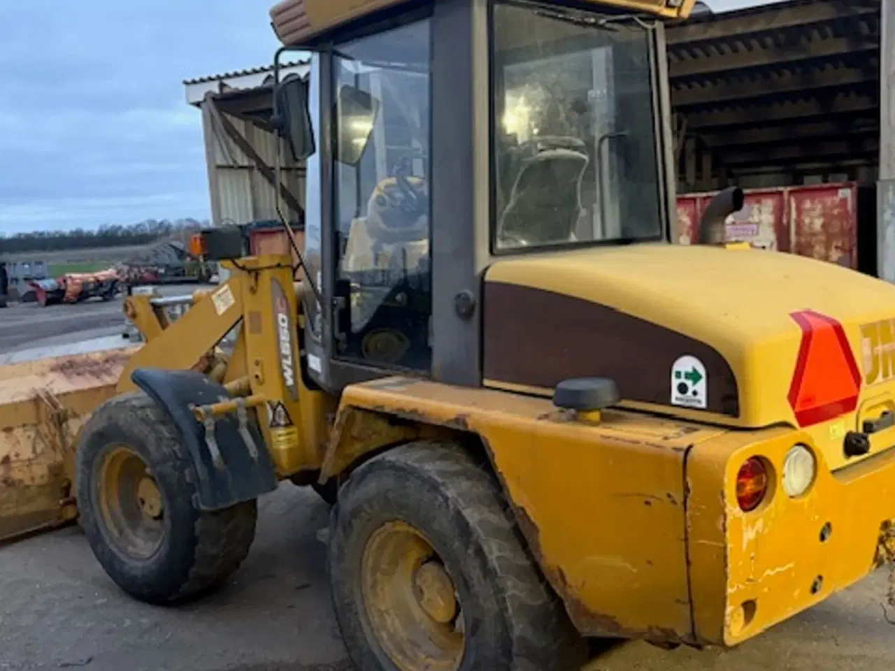 Billede 1 - Hydrema Wl 550C M. SKOVL OG GAFLER