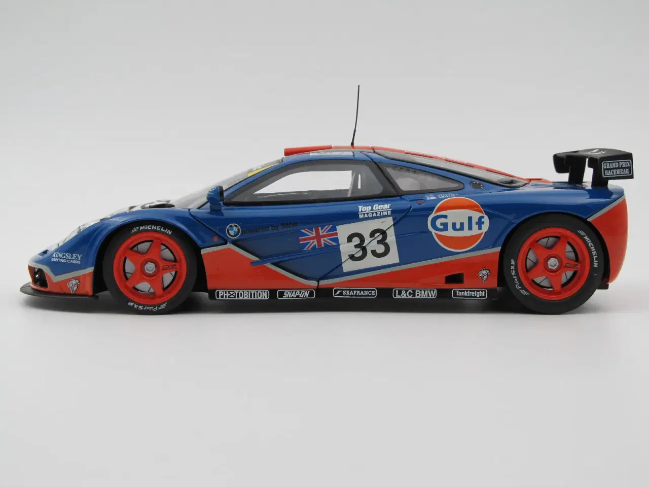 Billede 2 - 1996 McLaren F1 GTR "Gulf" #33 Le Mans - 1:18