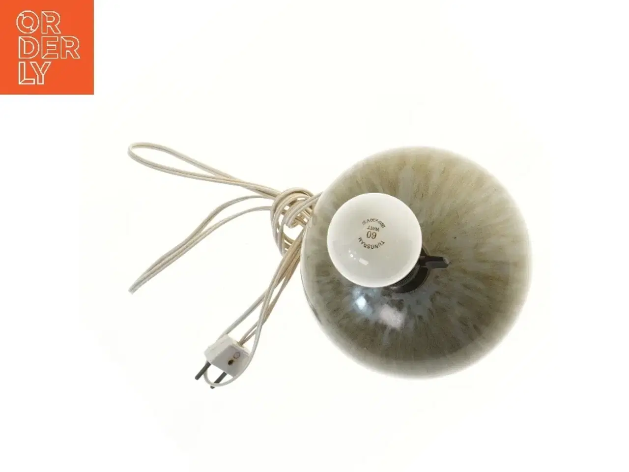 Billede 2 - Keramisk bordlampe (str. 33 cm)