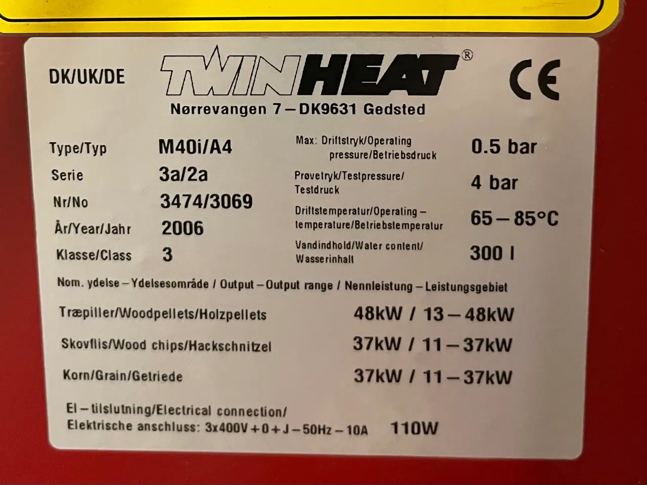 Billede 4 - Stokerfyr - Twin Heat M40i