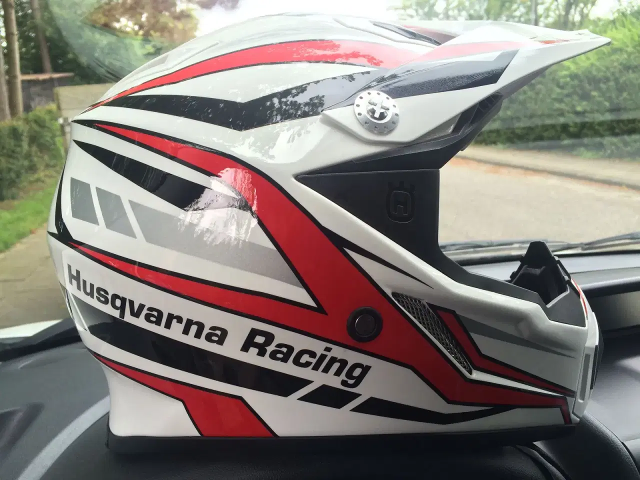 Billede 2 - Husquvarna Racing hjelm