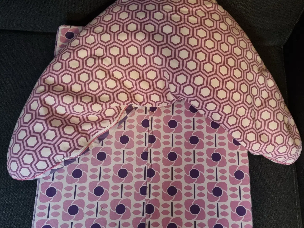 Billede 3 - Sebra pusle- og ammepude