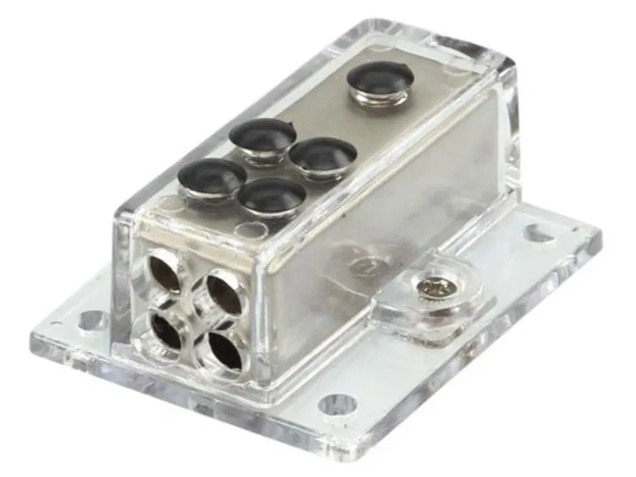 Billede 1 - ACV Fordelerblok 1x20 - 4x10mm2 sølv