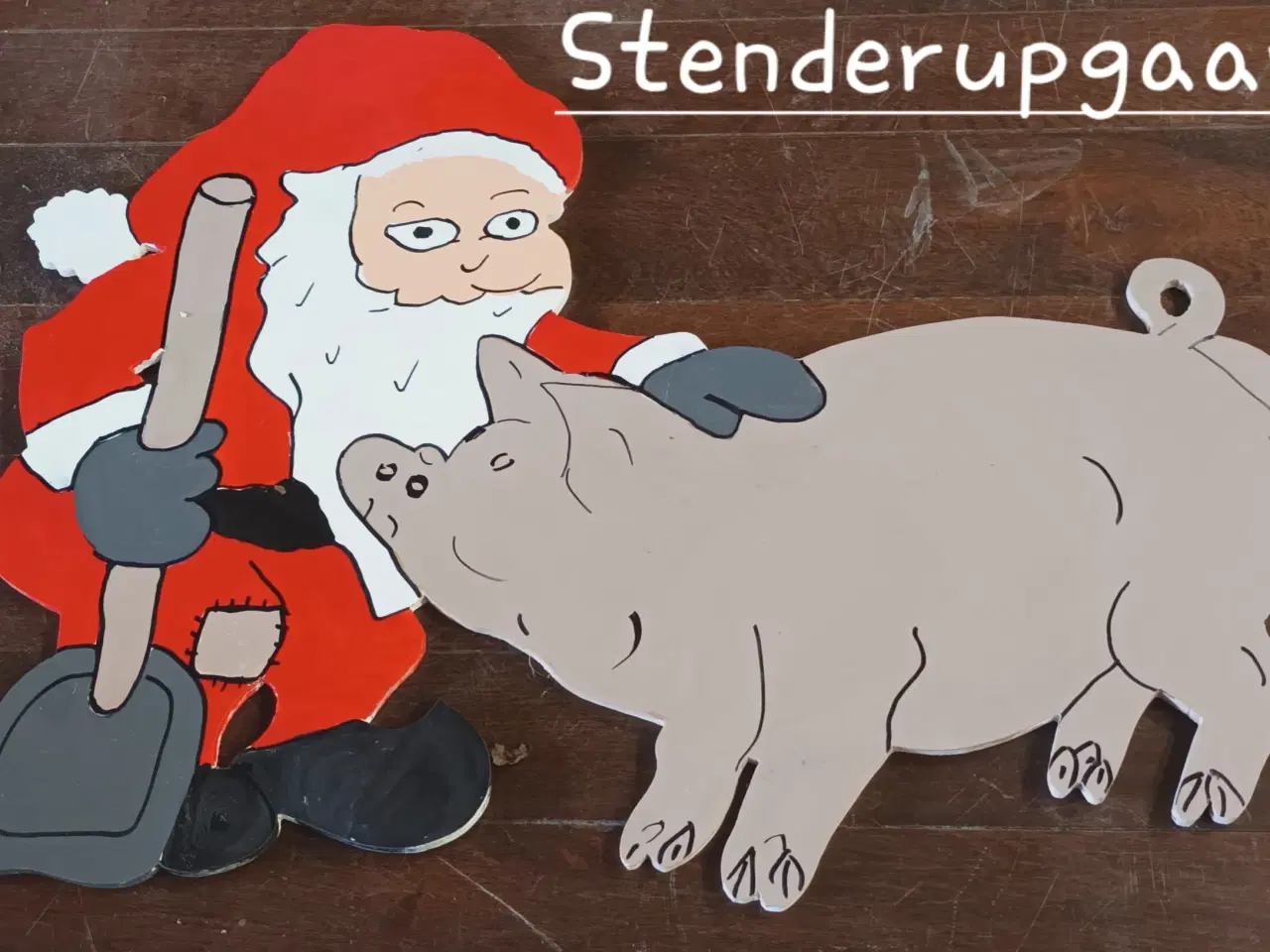 Billede 1 - Nisse i træ