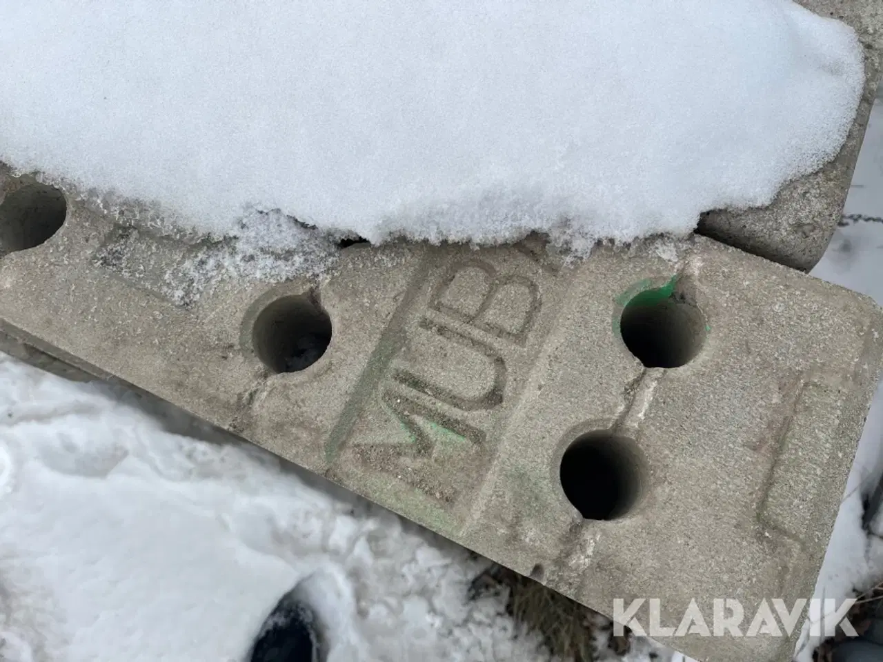 Billede 5 - Hegnfødder Muba 225 styk (5 paller)