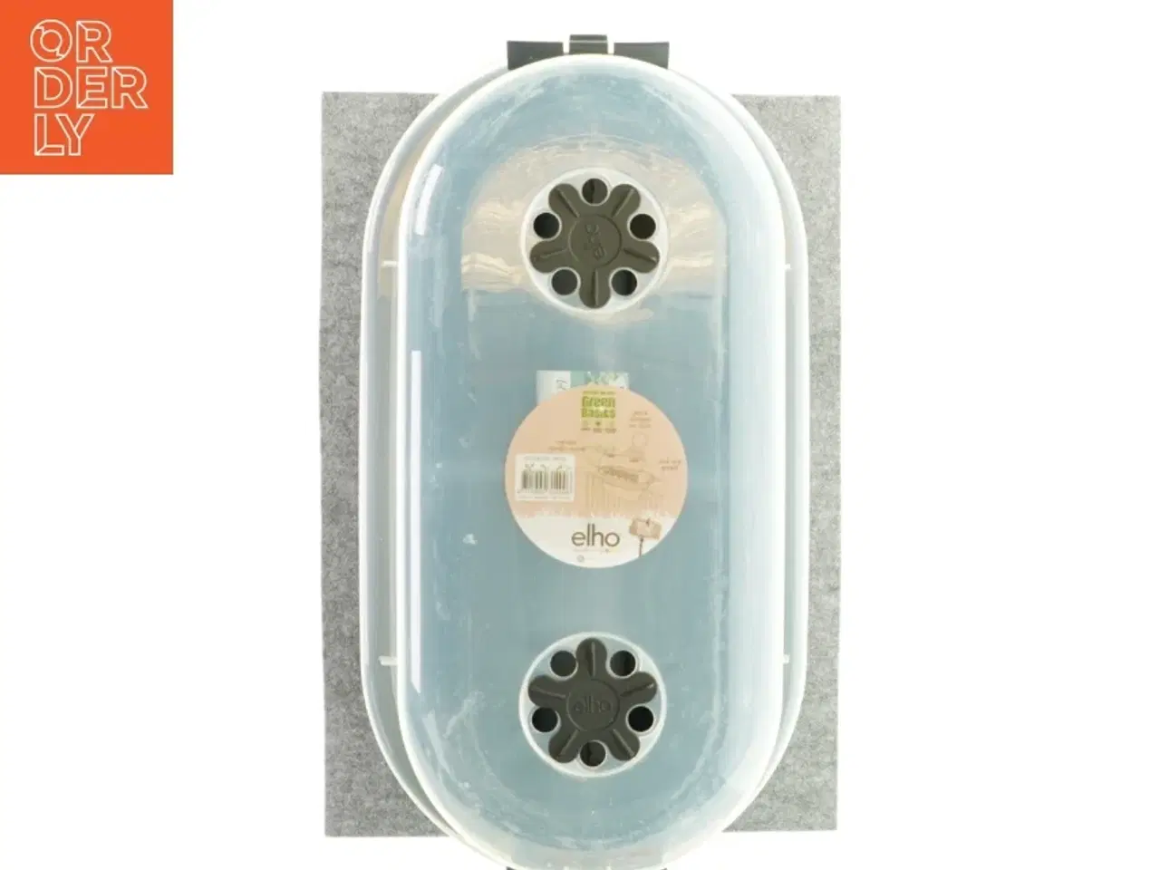 Billede 2 - Blomsterkasse til altan med drivhuseffekt  (str. LBH: 55x30x38)