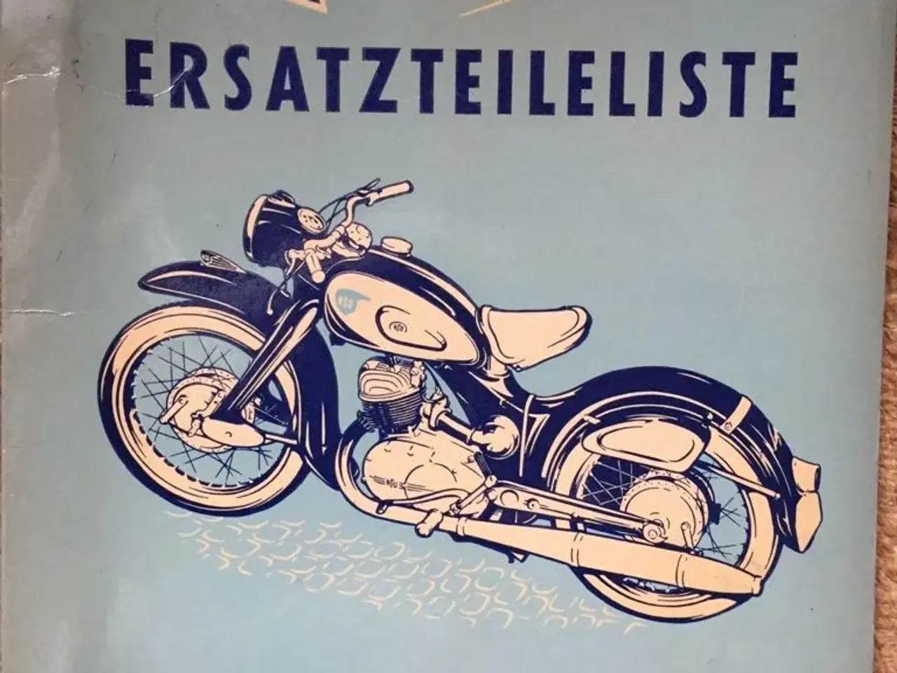 Billede 1 - NSU Lux - Ersatzteileliste (org.)