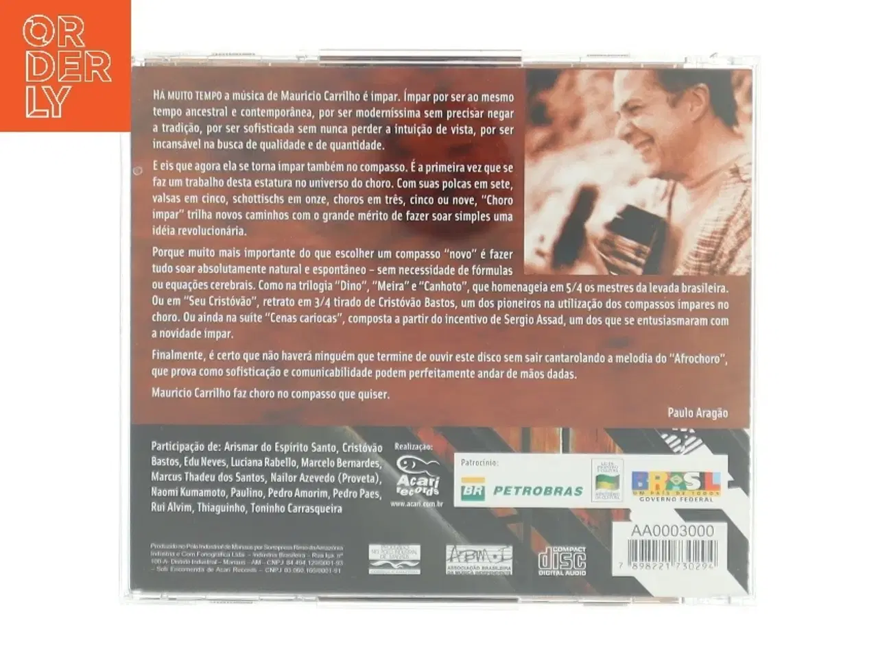 Billede 2 - CD 'Choro Impar - Mauricio Carrilho'