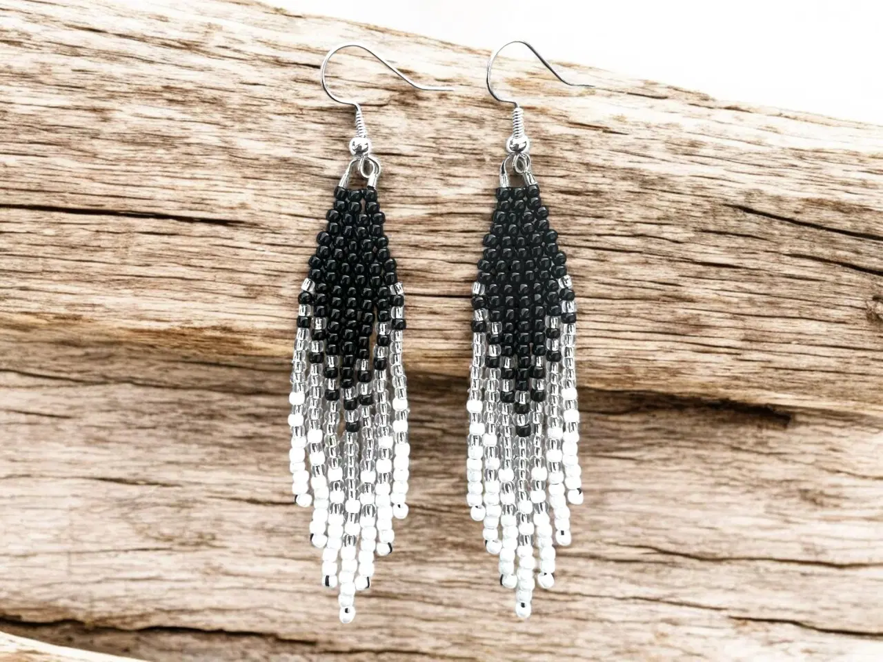 Billede 1 - Grønlandske perle øreringe