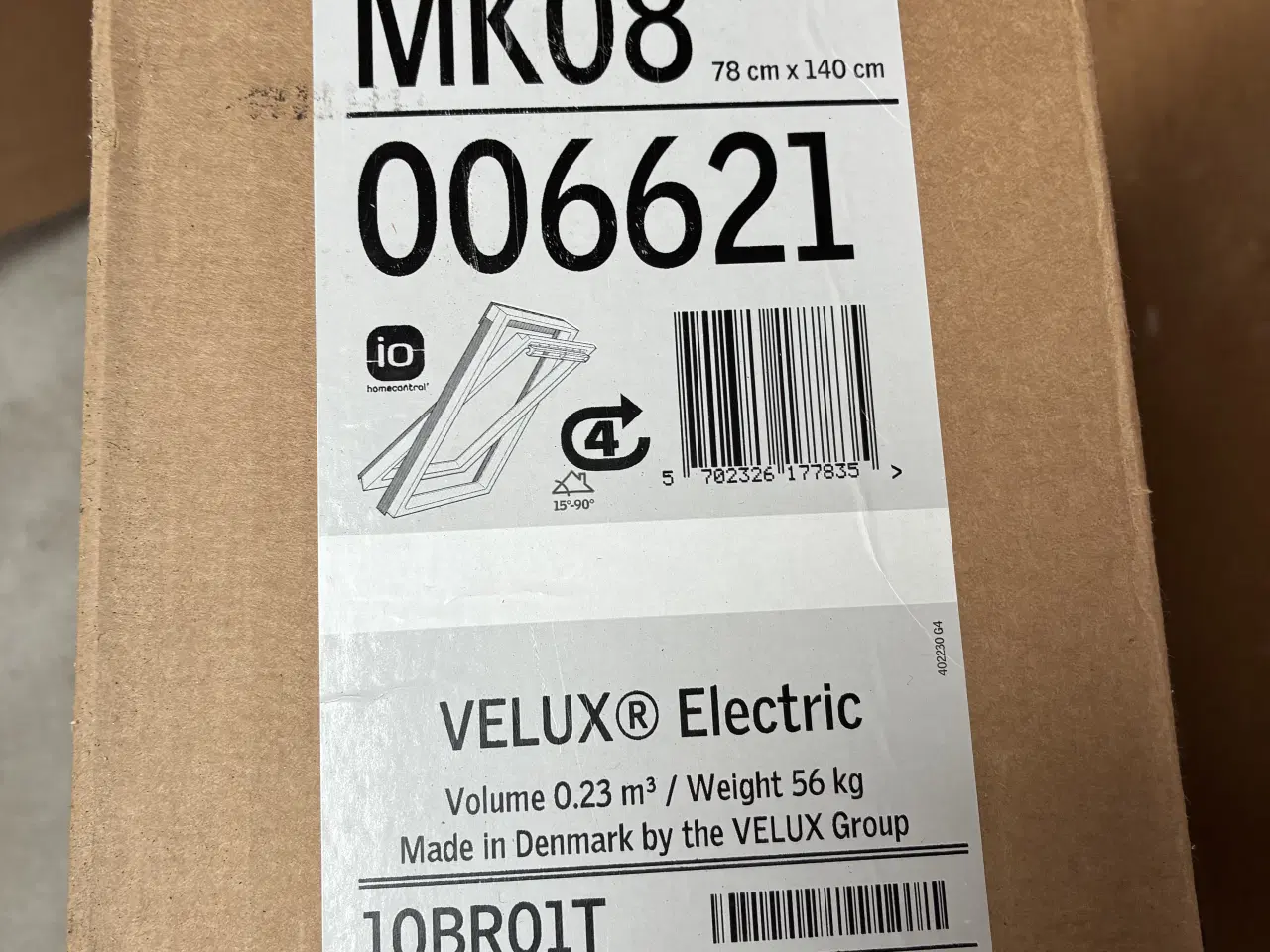Billede 3 - Velux GGU MK08 integra med el-betjening