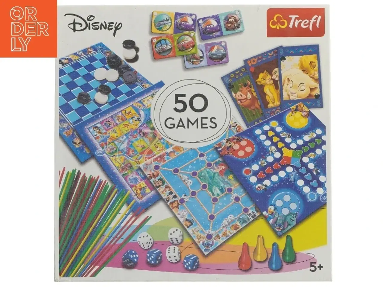 Billede 1 - Disney-spilsamling fra Trefl, Disney (str. 28x28 cm)