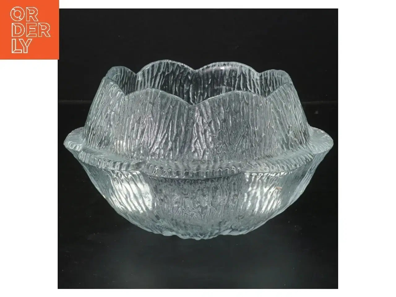 Billede 1 - Glasskål (str. 18x10 cm)