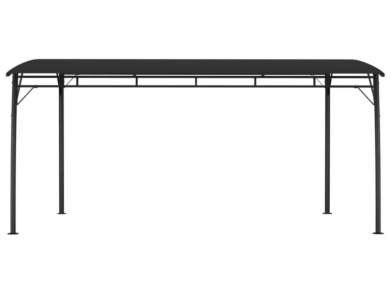 Billede 2 - Fritstående havemarkise 4x3x2,55 m antracitgrå