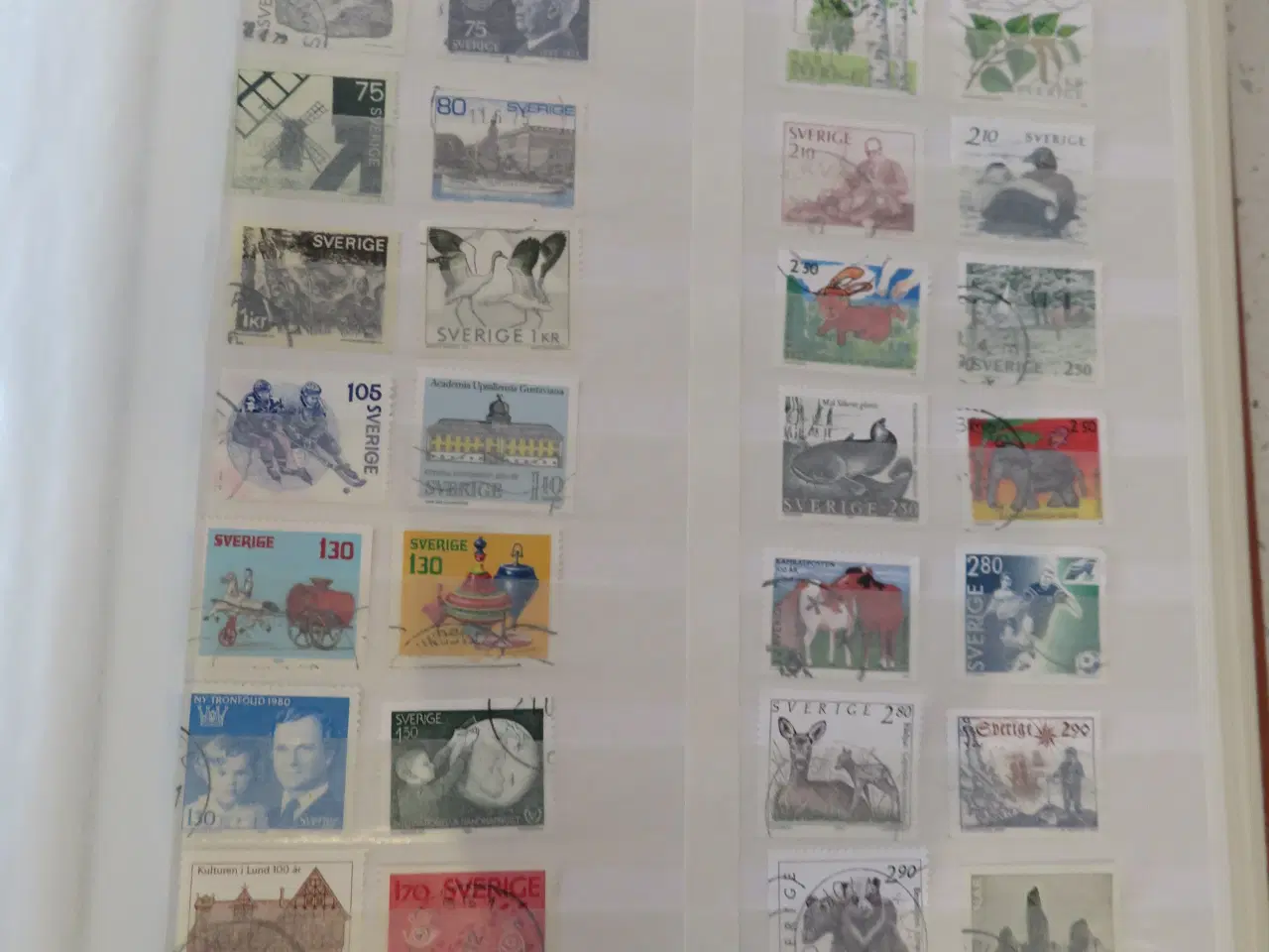 Billede 7 - Sverige, 303 forskellige frimærker