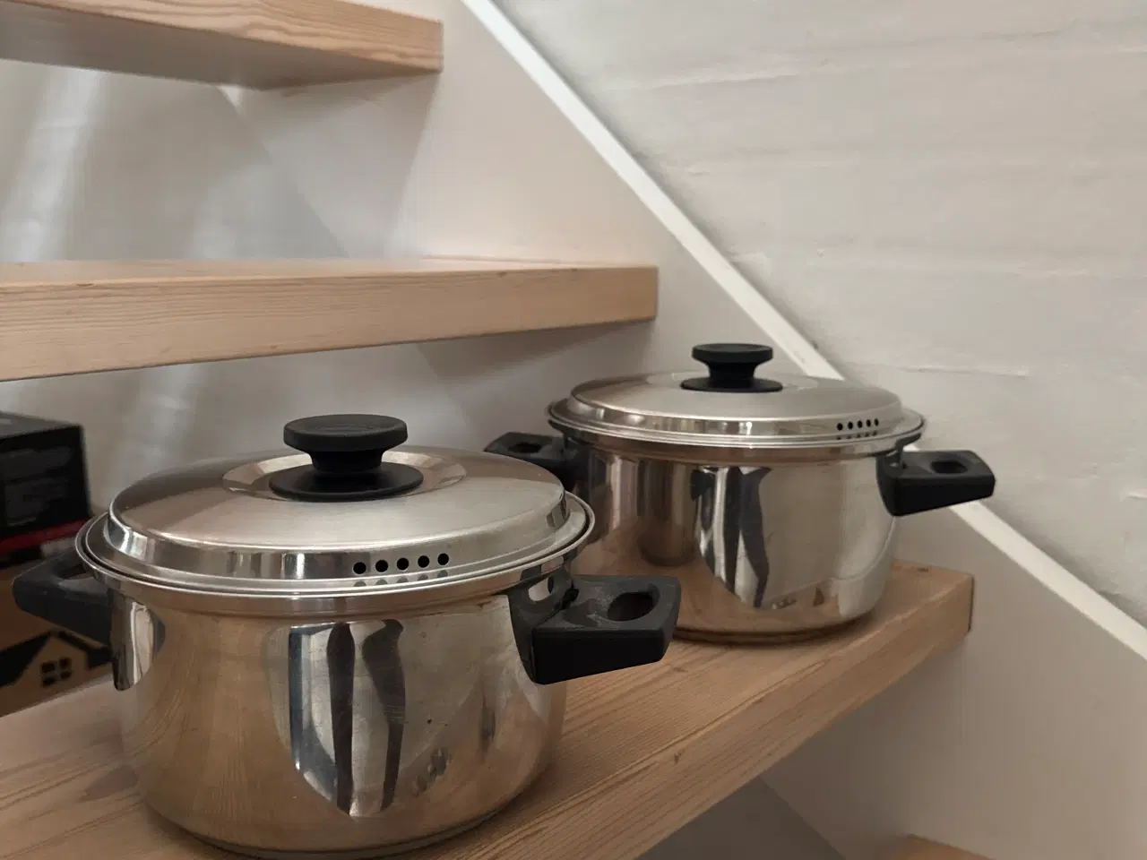 Billede 1 - Gryder, Polaris rustfri stål - 2 og 2,5 lit. 