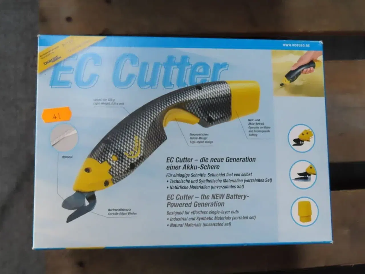 Billede 1 - 3 stk EC CUTTER NY