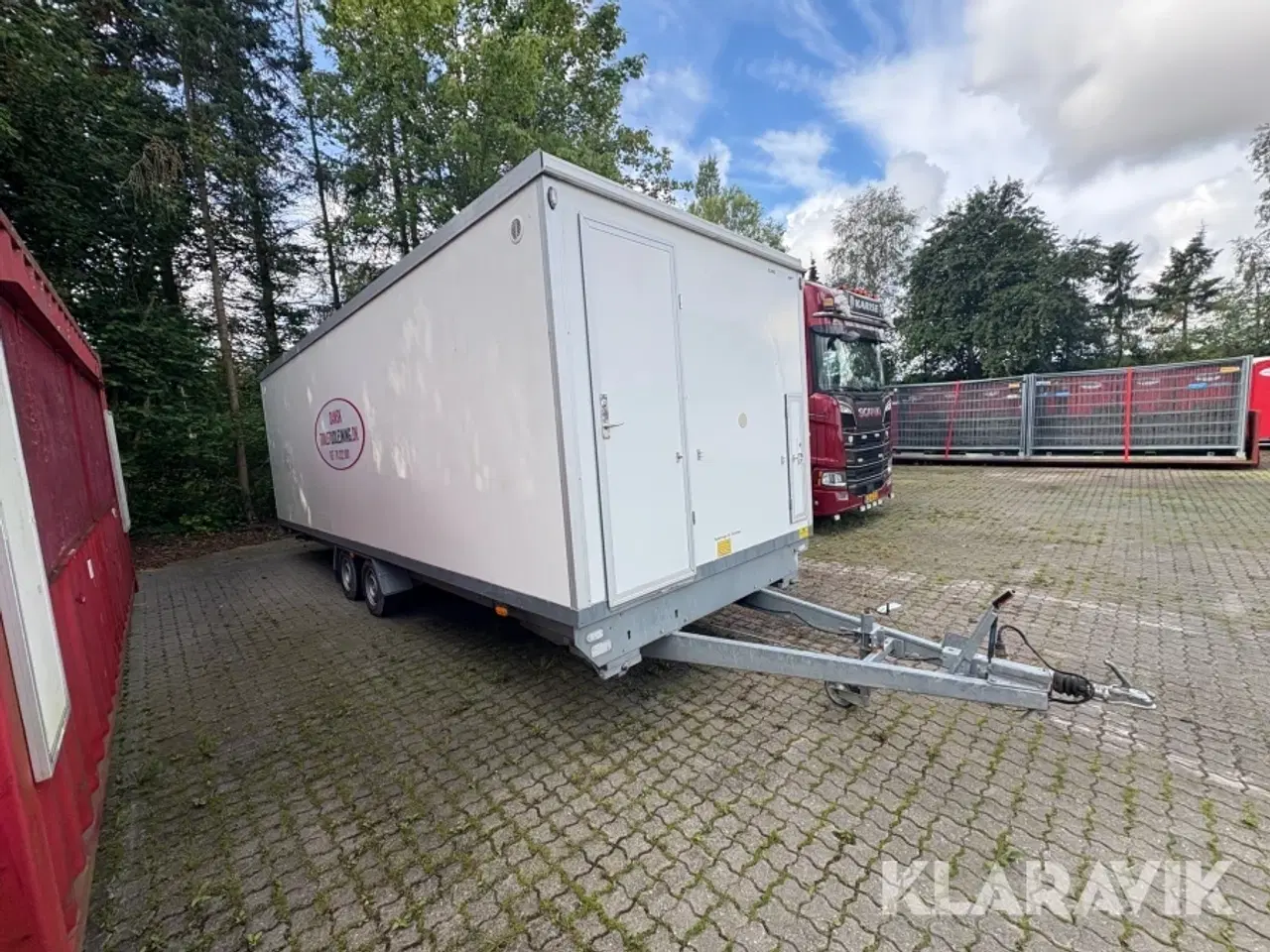 Billede 3 - Toilet trailer med 10 toilletter Eurowagon 2052-73