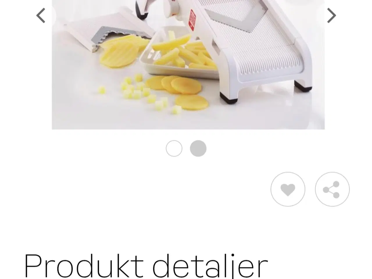 Billede 2 - Tupperware MandoChef mandolinjern 