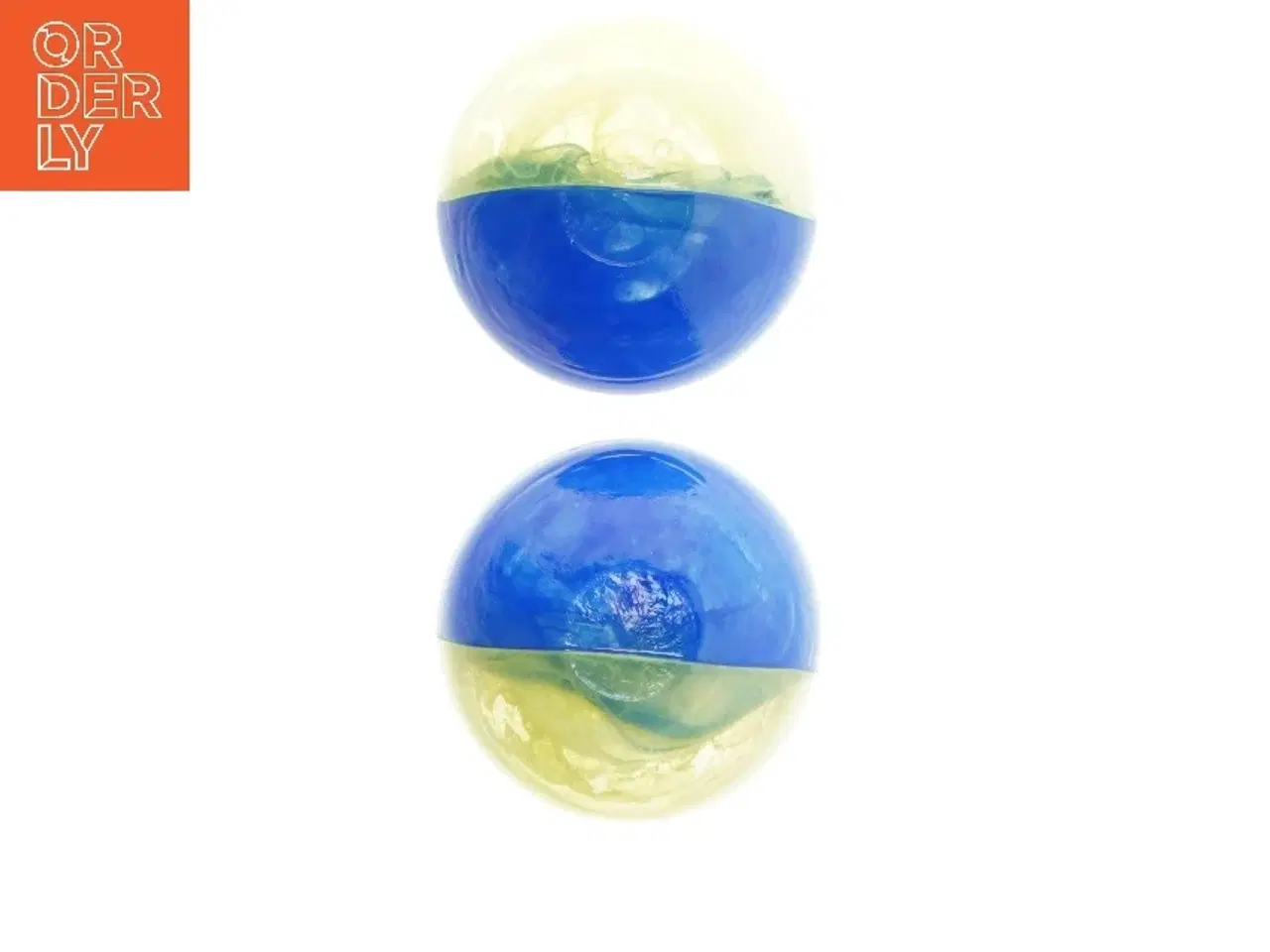 Billede 3 - Lysestager (str. Ø 7,7x3 cm) Bülow glas