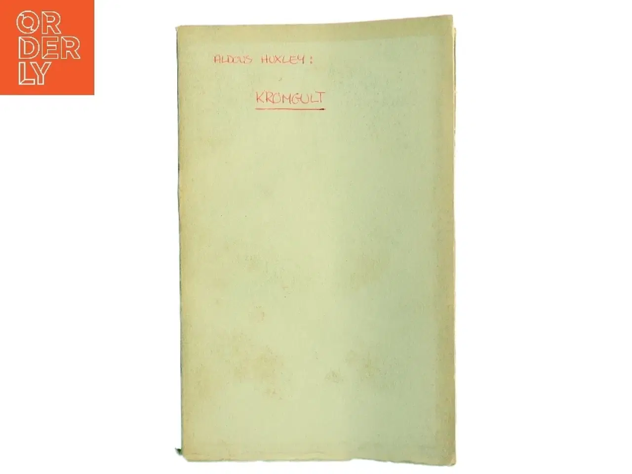 Billede 1 - Bog af Aldous Huxley