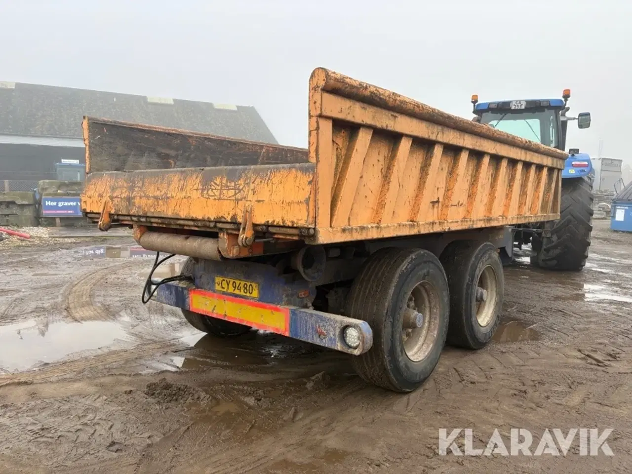 Billede 9 - Traktor New Holland T8020 - inklusiv vogn