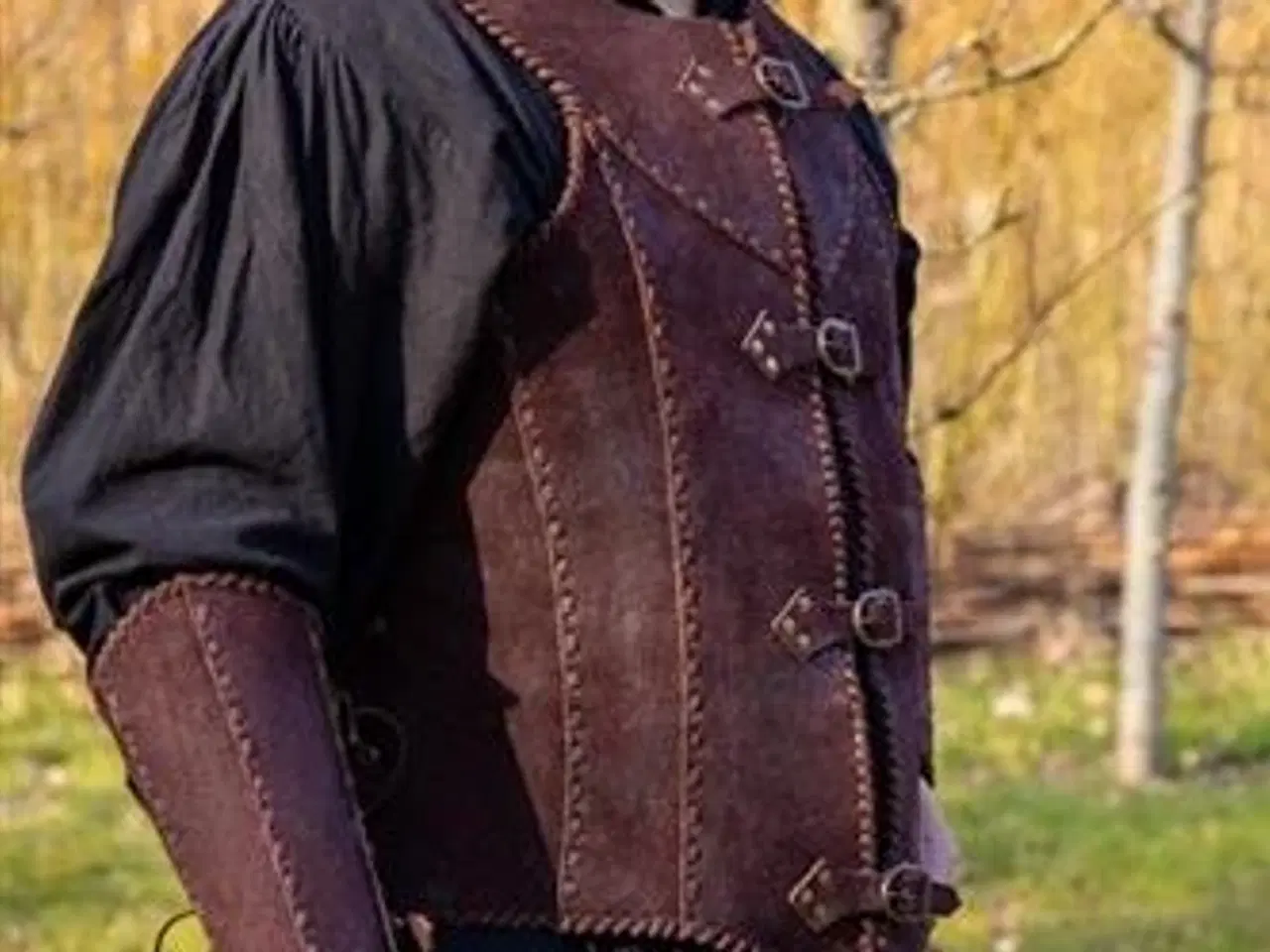 Billede 2 - RFB Veteran rustning brun ruskind