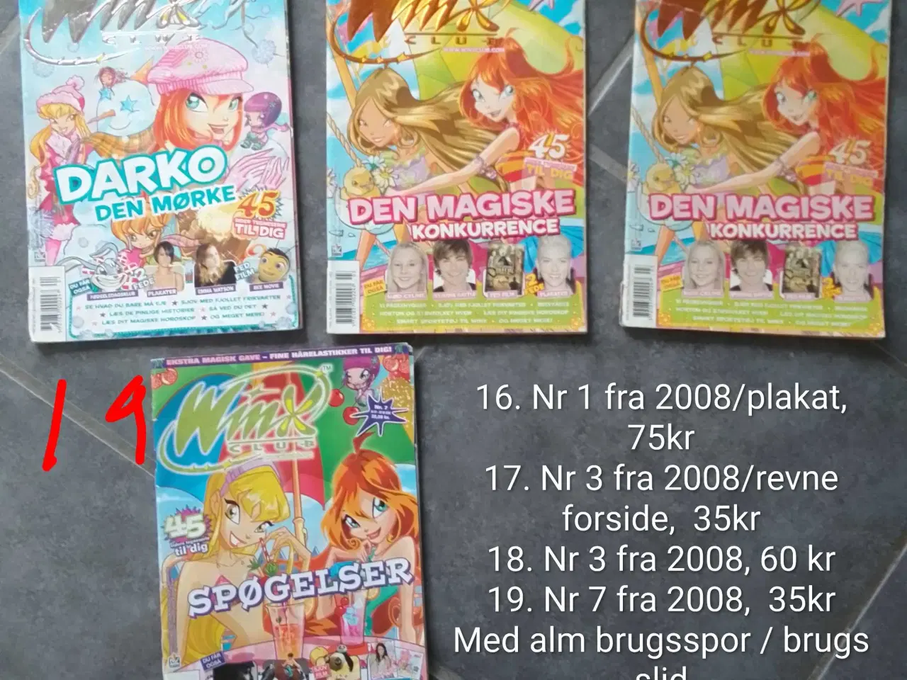 Billede 2 - Vinx club tegneserier fra 2005-2006-2007-2008-2009