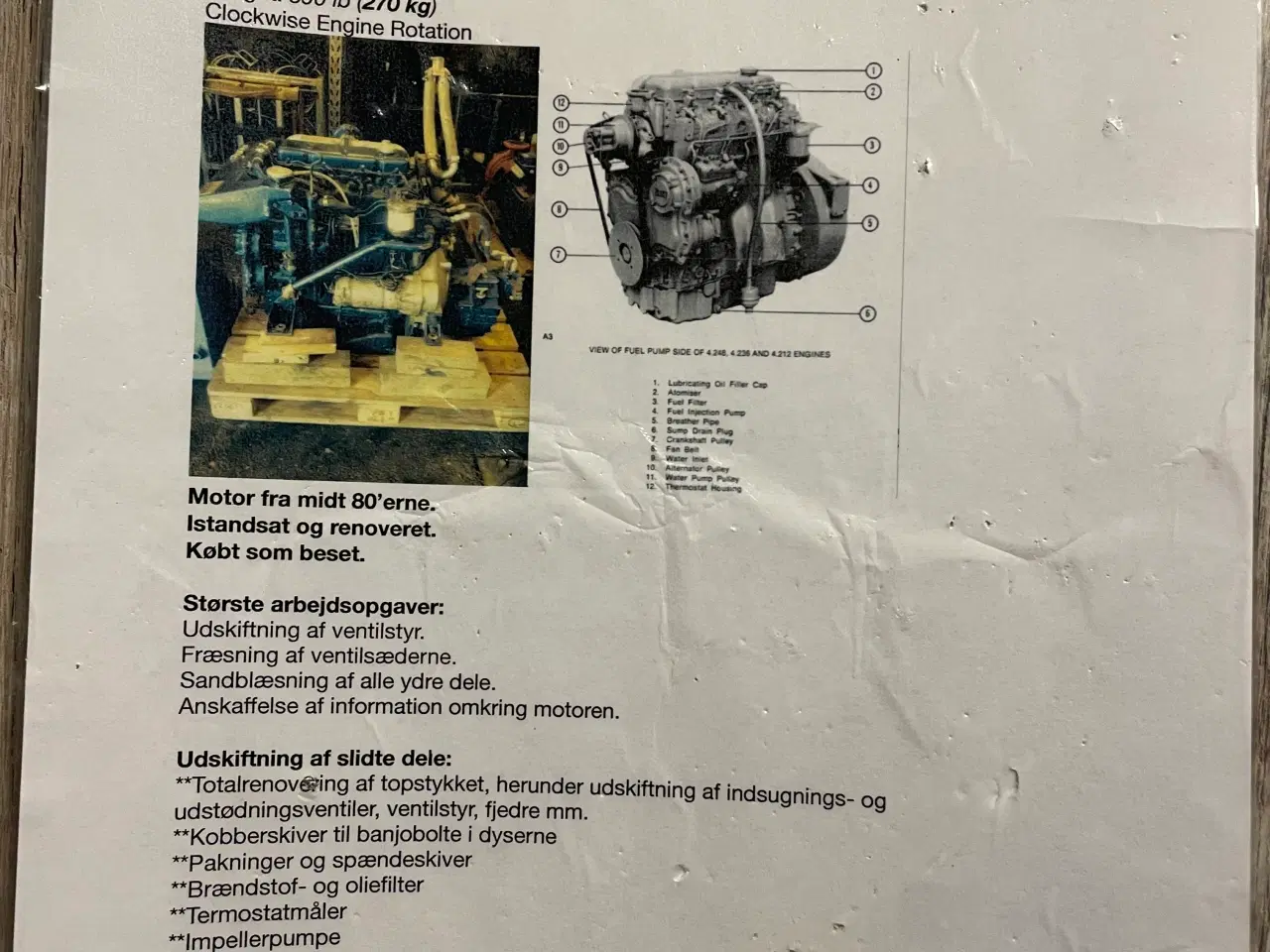 Billede 2 - Perkins 4236. Md80