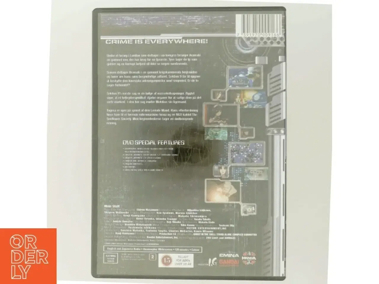 Billede 3 - Ghost in the Shell: Stand Alone Complex (DVD)