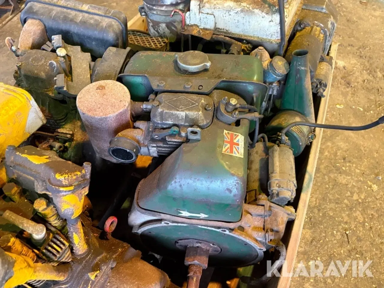 Billede 8 - Motorer 4 styk dieselmotorer