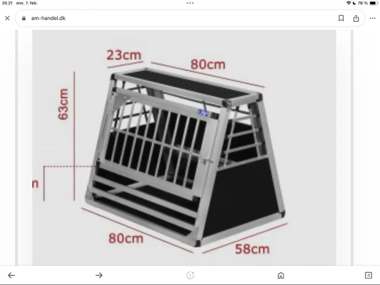 Billede 1 - Doggy Hundebur