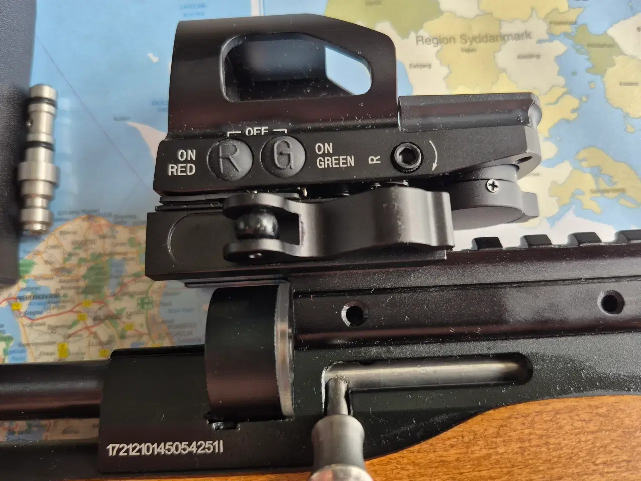 Billede 5 - Snowpeak PP800R pcp luftpistol 4,5 mmmed rødpunkt 