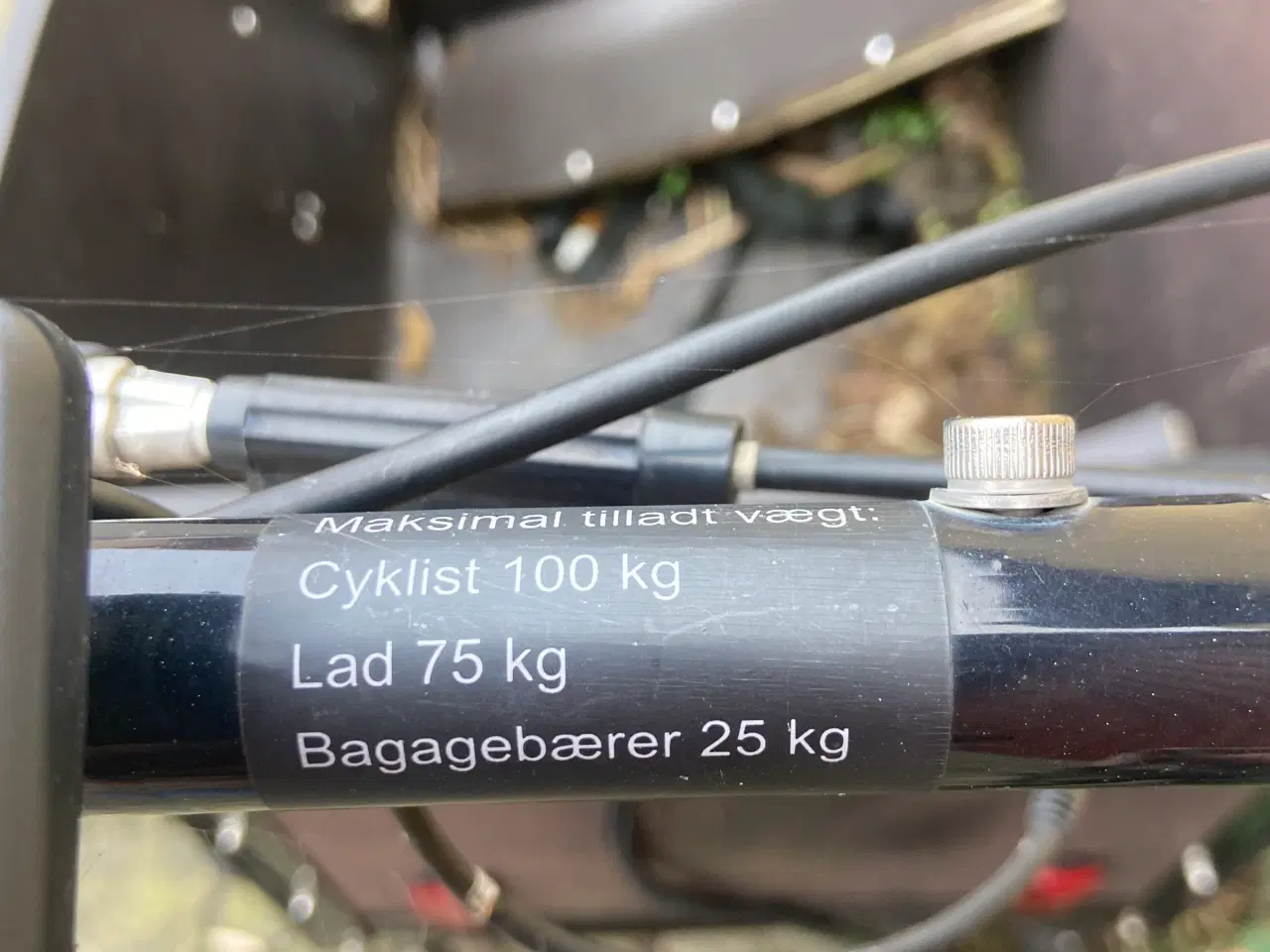 Billede 7 - El ladcykel - kører fint!