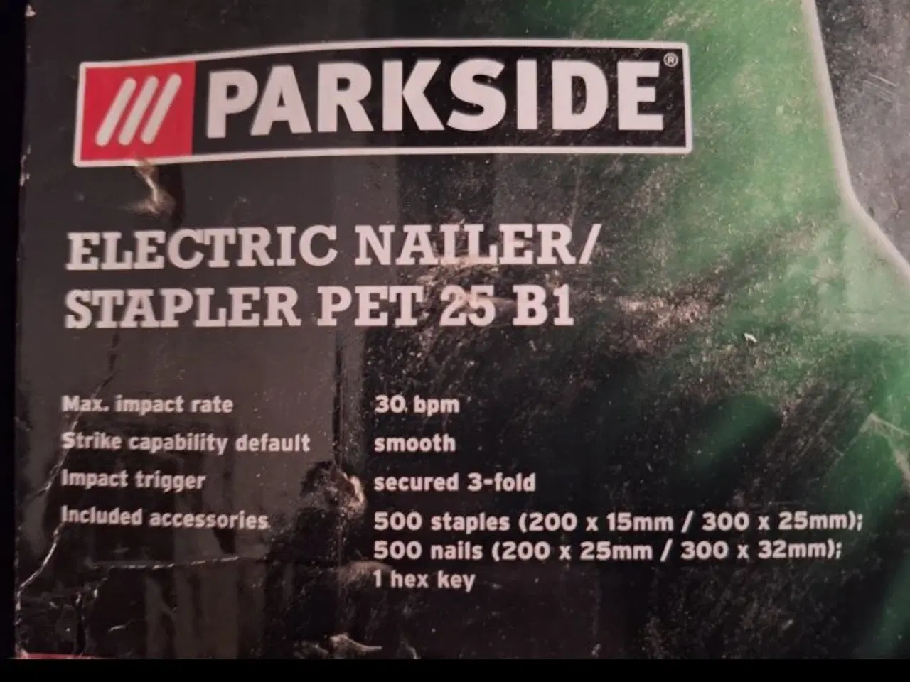 Billede 4 - el hæfteklamme og sømpistol