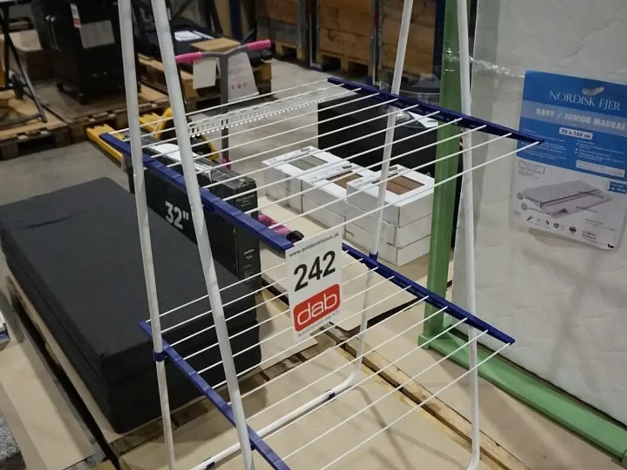 Billede 4 - Leifheit Pegasus Tower 190 Tørrestativ hvid/blå