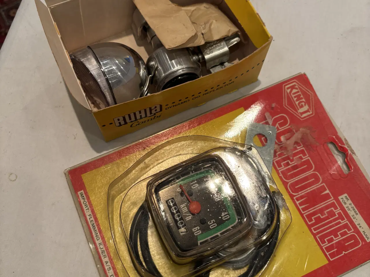 Billede 2 - Lygte + Speedometer