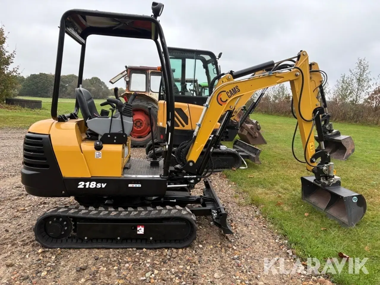Billede 4 - Gravemaskine Cams 218sv