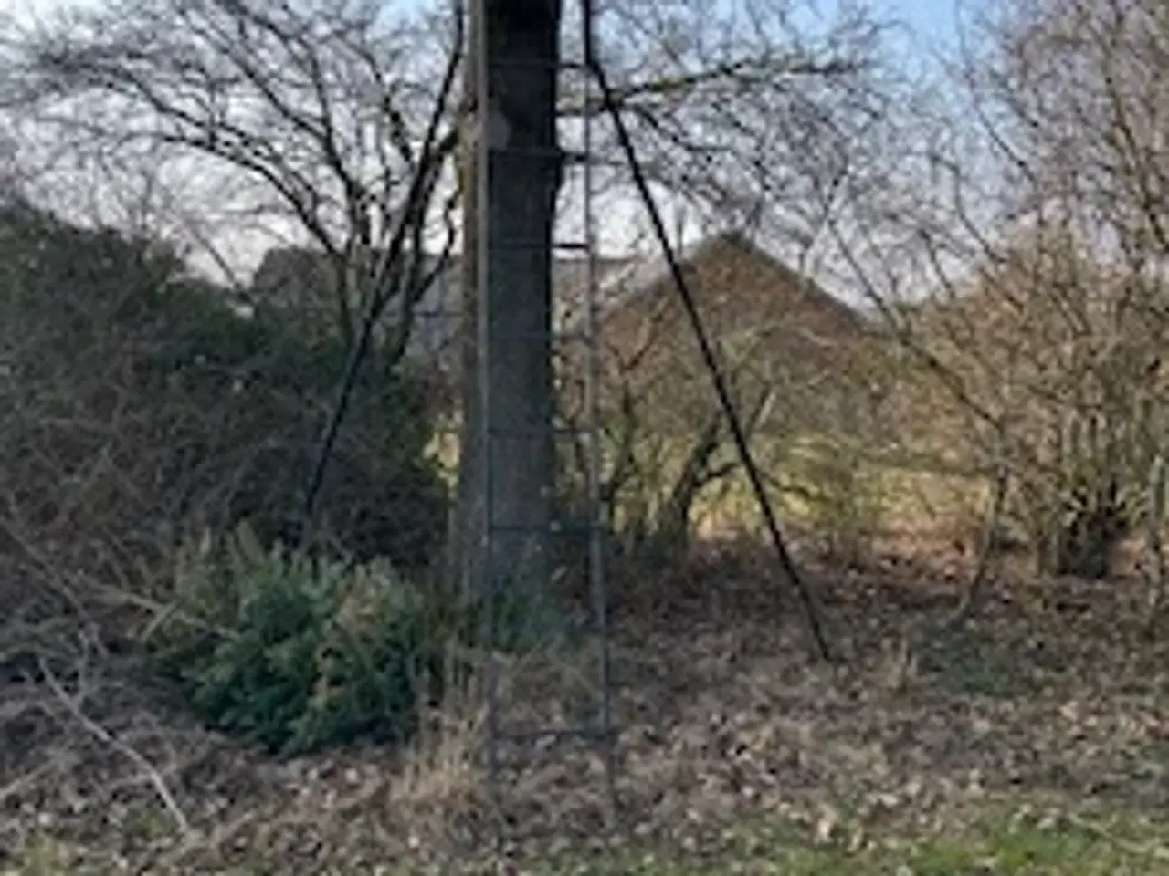 Billede 1 - Skydetårn i metal 3 meter høj