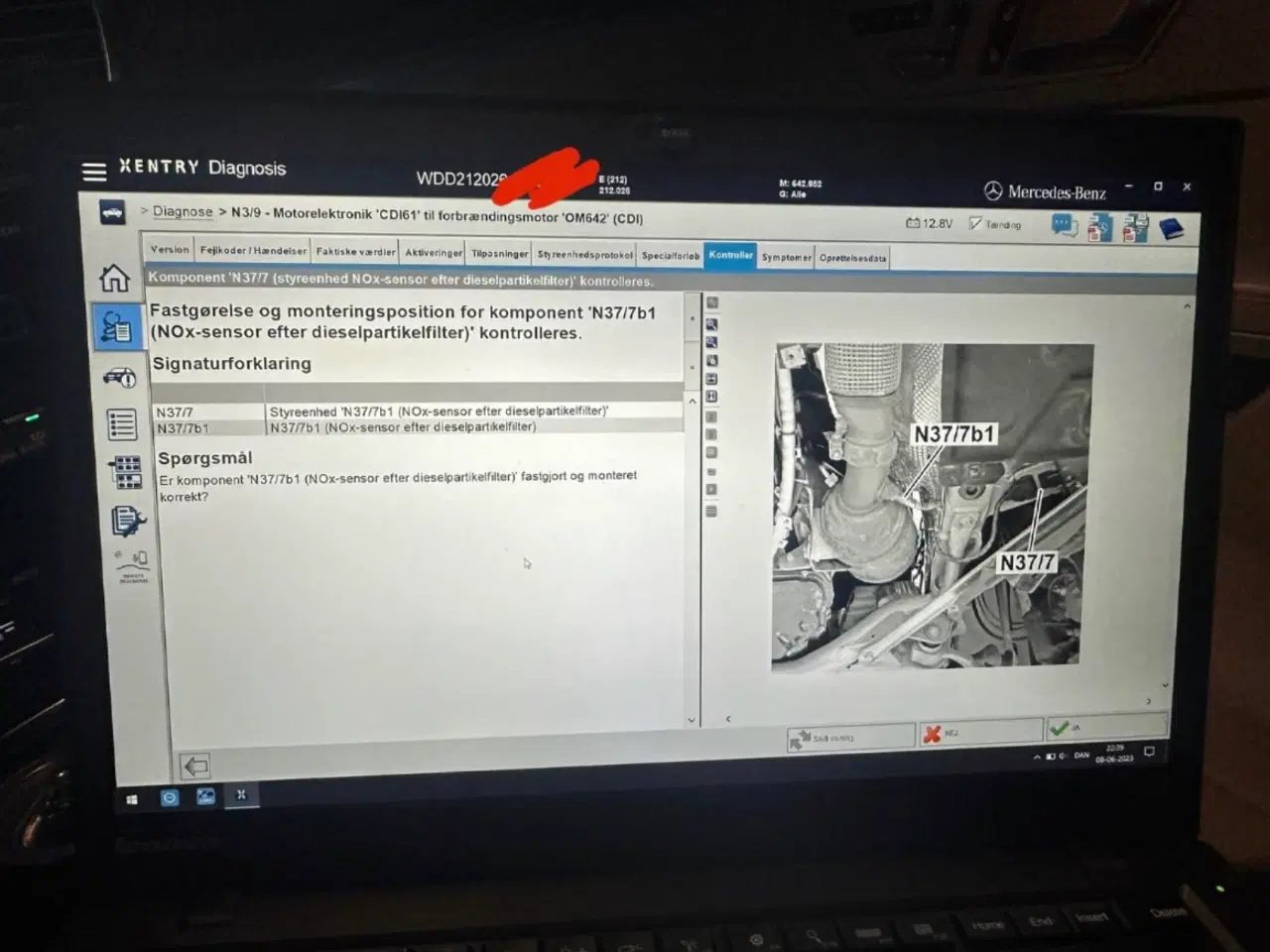 Billede 3 - Mercedes-Benz Diagnose & kodning, m. nyere Lenovo