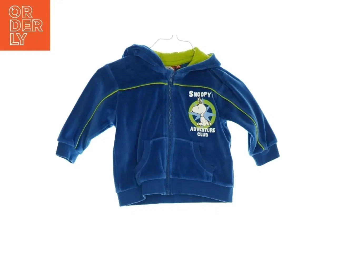 Billede 1 - Hættetrøje med lynlås fra Snoopy (str. 70)