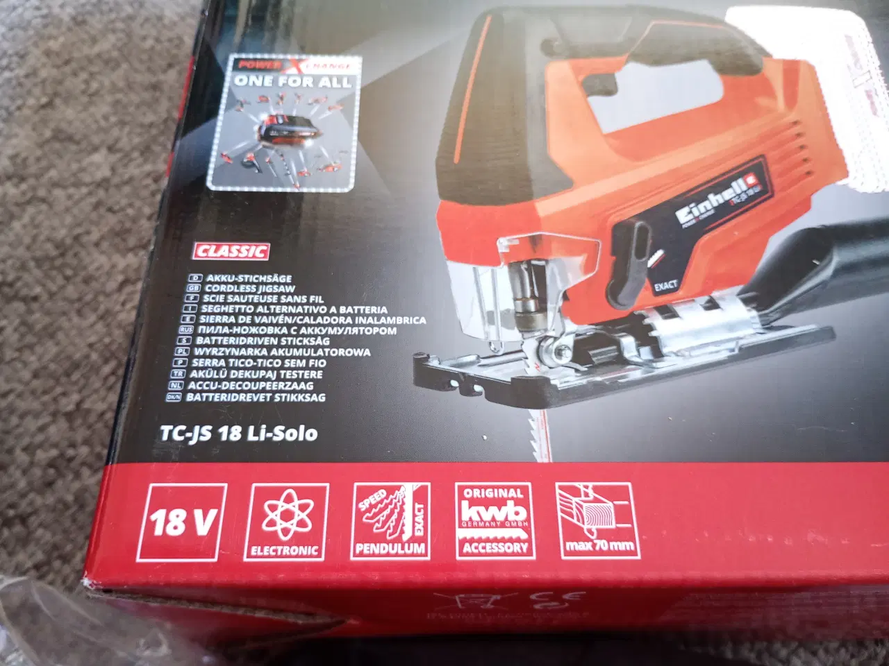 Billede 3 - Einhell stiksav sælges - brugt 1 gang.